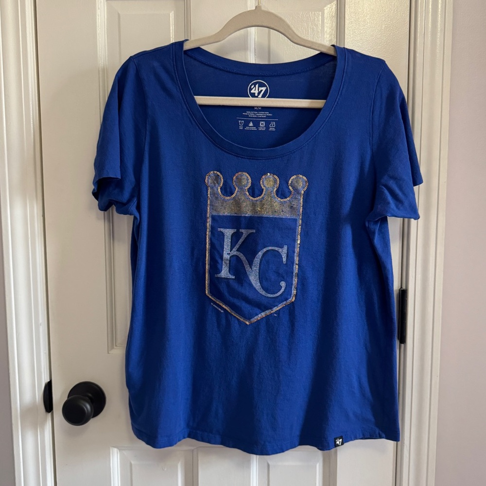 Women’s Sequin‎ KC Royals Tee